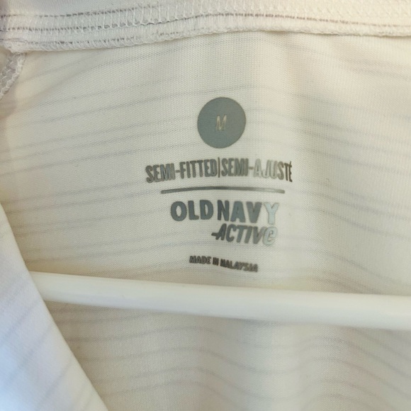 Old Navy Active Cream Shirt - Picture 3 of 3